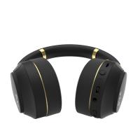 INCA Ibk-503S Kablosuz 5.3 Bluetooth Hafıza Kart Destekli Kulak Üstü Kulaklık Bej SİYAH - 6